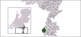 Localisation de la commune de Maastricht