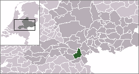 Localisation de la commune de Nimègue