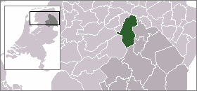 Localisation de la commune de Noordenveld