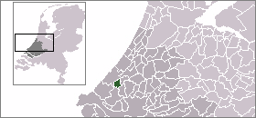 Localisation de la commune de Rijswijk