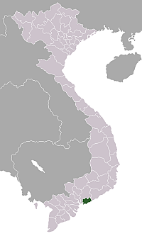 Location de la Bà Rịa–Vũng Tàu