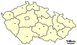 Localisation de Nové Město na Moravě
