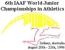 Logo Championnats du monde d'athlétisme junior 1996.gif