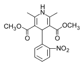 structure chimique de la nifédipine