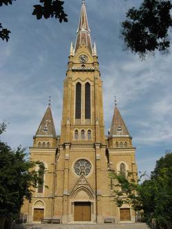 L'église catholique Bačka Topola