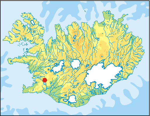 Localisation du Þingvellir
