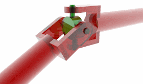 Animation montrant le mécanisme d'un joint de Cardan.  (définition réelle 280 × 164)